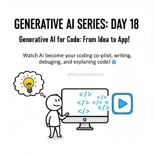 Original cover: Generative AI for Code: From Idea to App!