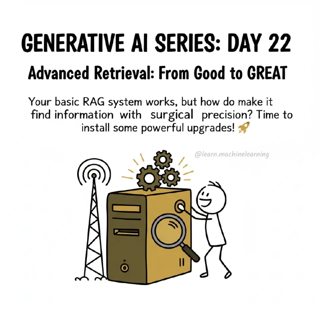 Original cover: Advanced Retrieval: From Good to GREAT